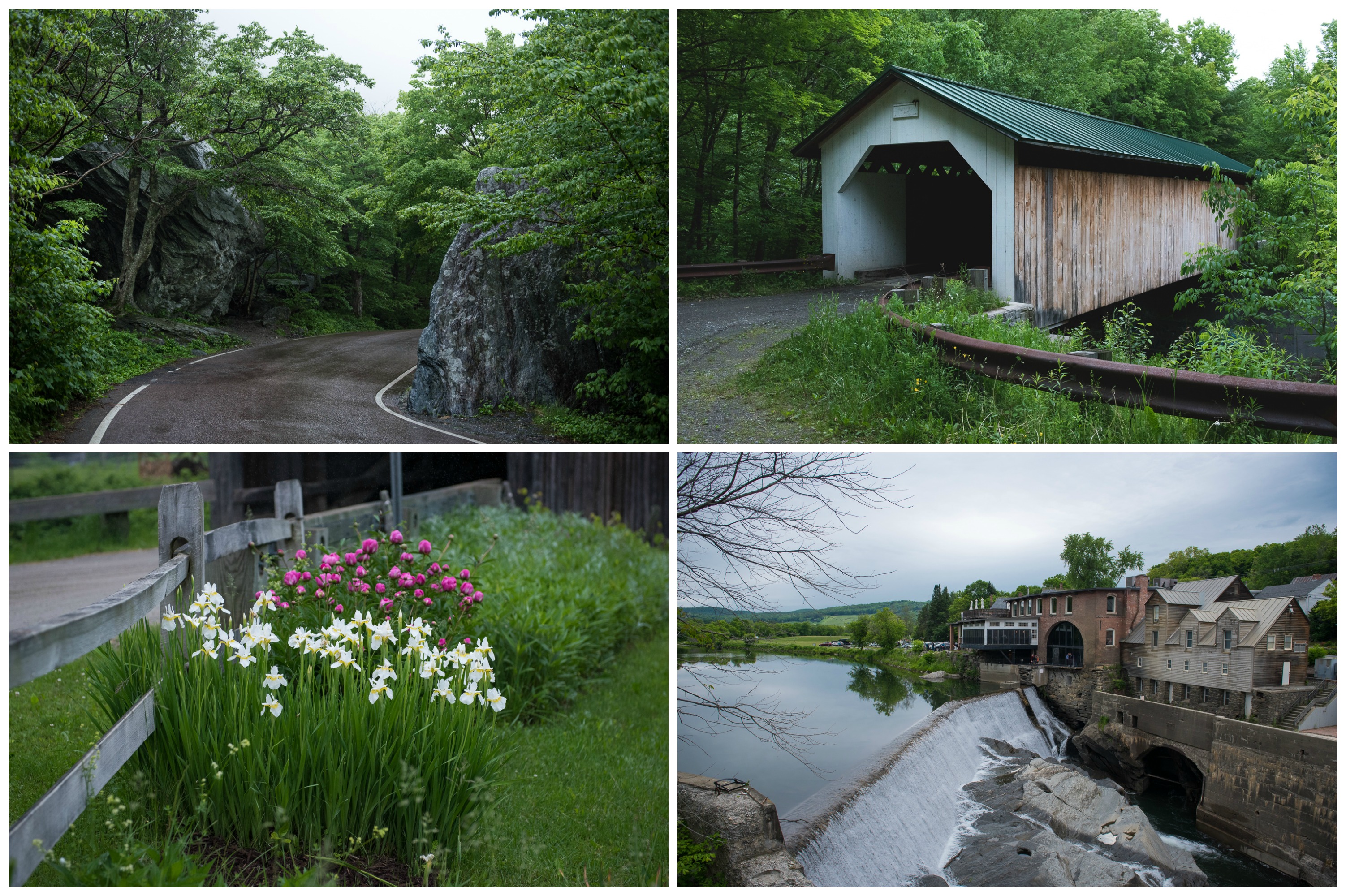 A rainy weekend of covered bridges!