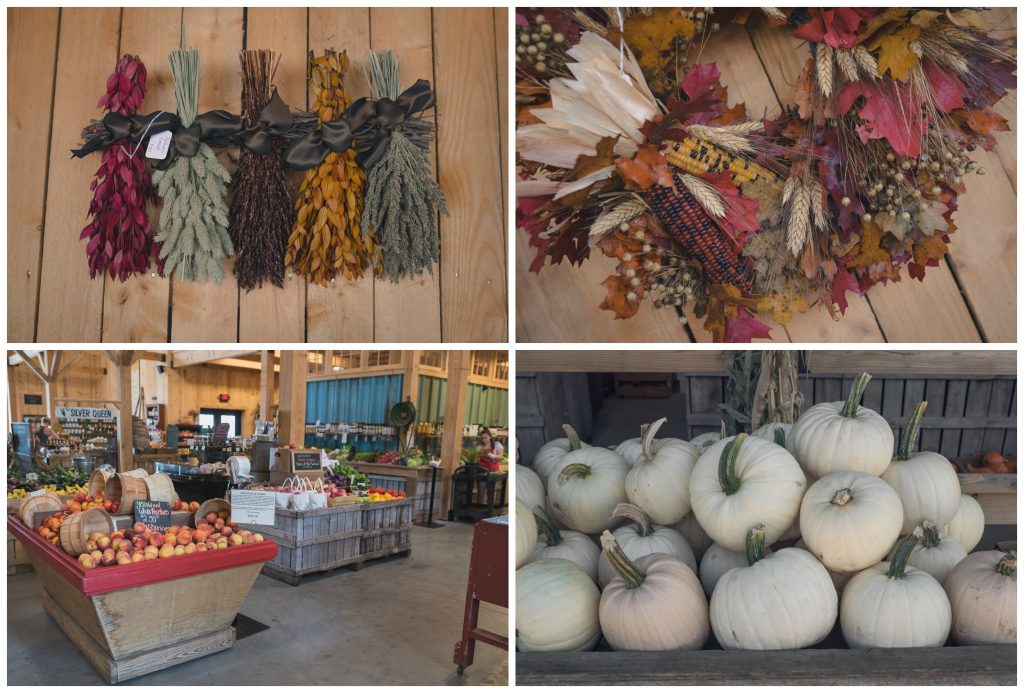 Some of the lovey offerings at Applecrest Farm