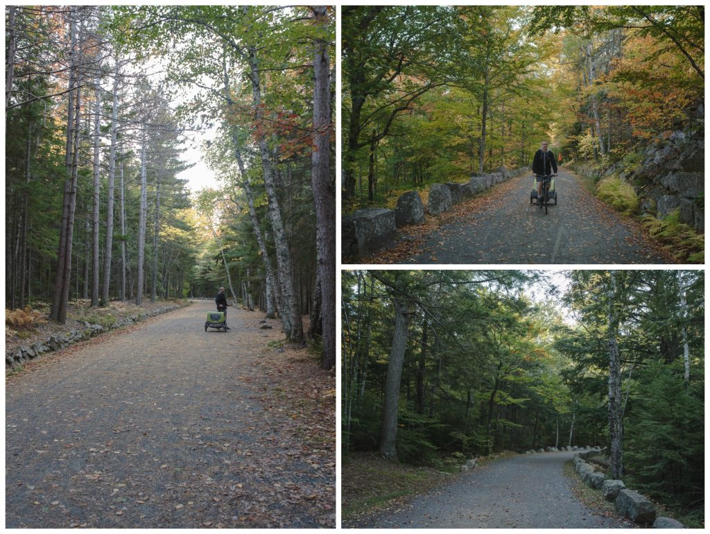 Acadia national park carriage road bike ride