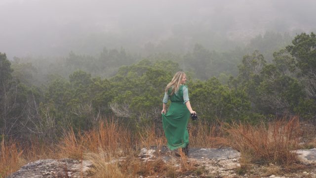 fog mountains hill country texas austin san antonio