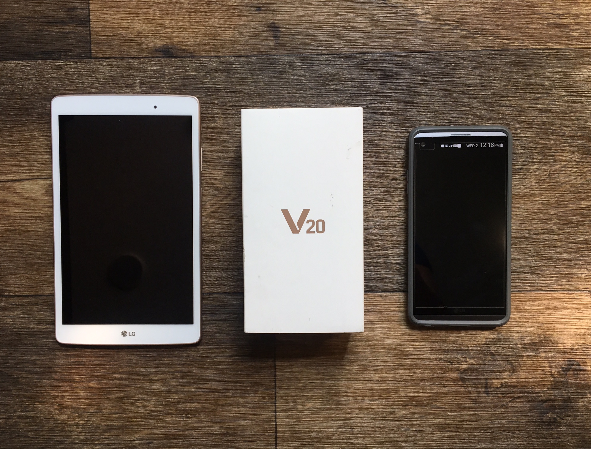 LG V20 phone and LG Tablet from T-Mobile