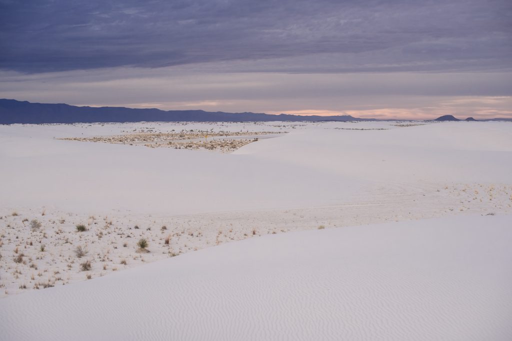 white sands national park sunrise adventure