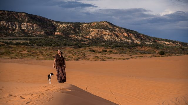 coral sand dunes utah